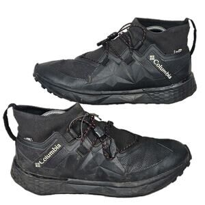 Columbia Facet 75 Alpha OutDry Men's Size 10.5 Waterproof Black Hiking Shoes